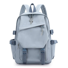 2Pcs Nylon Waterproof School Backpack Women Travel
