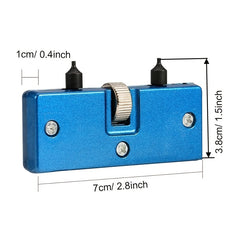 Metal Watch Case Repair Tool Adjustable Rectangle Opener Wrench