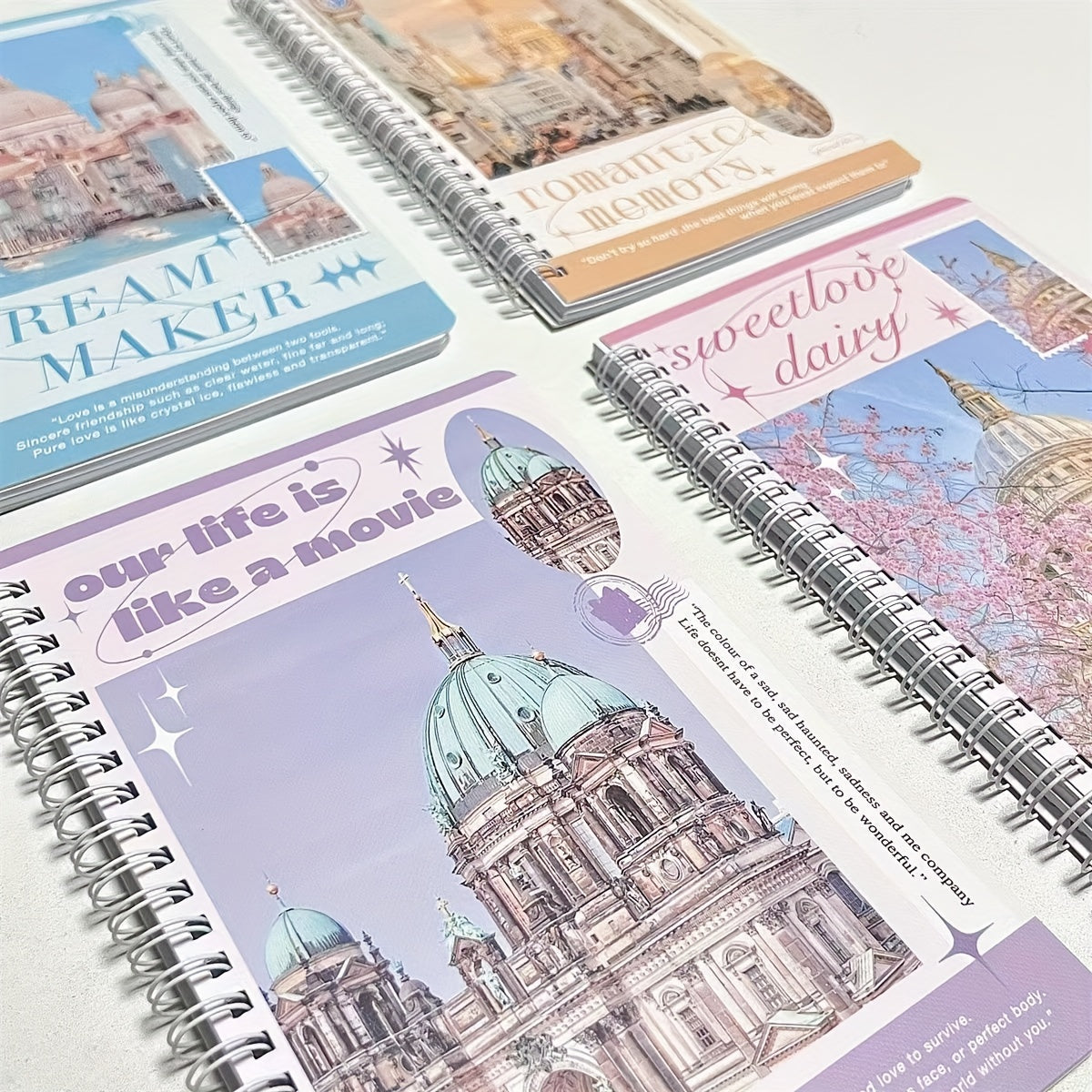 Coil Type Notebook Student Message Book Memo Notepad Journal Diary