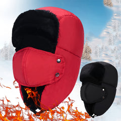 Winter Windproof Velvet Warm Hat Outdoor Cycling Skiing