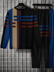 Men's 2 Piece Outfit King Print T-shirt & Sweatpants