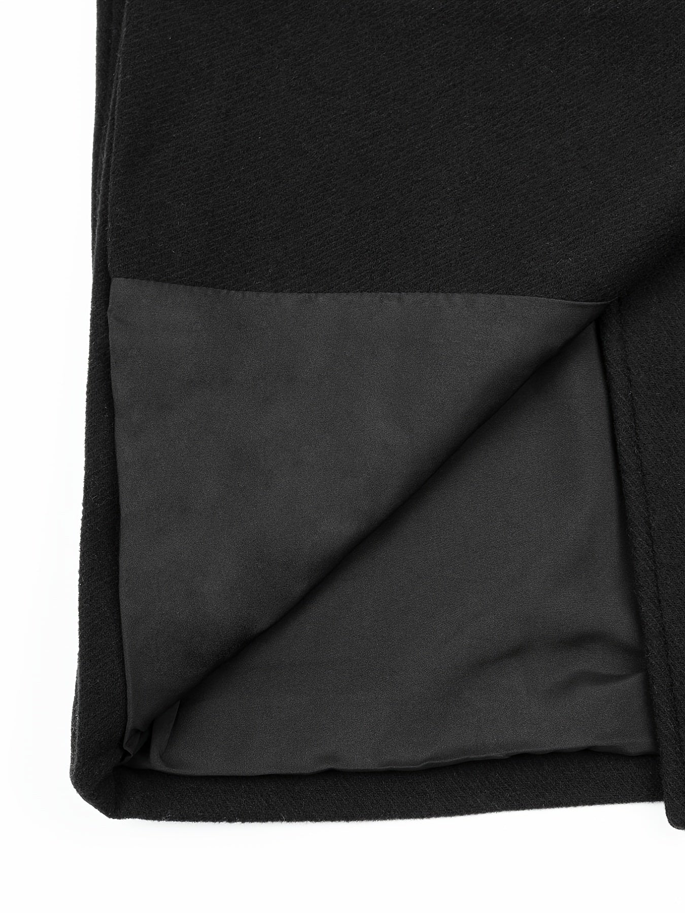 Solid Long Sleeve Blazer Open Front Lapel Blazer - Women's Clothing