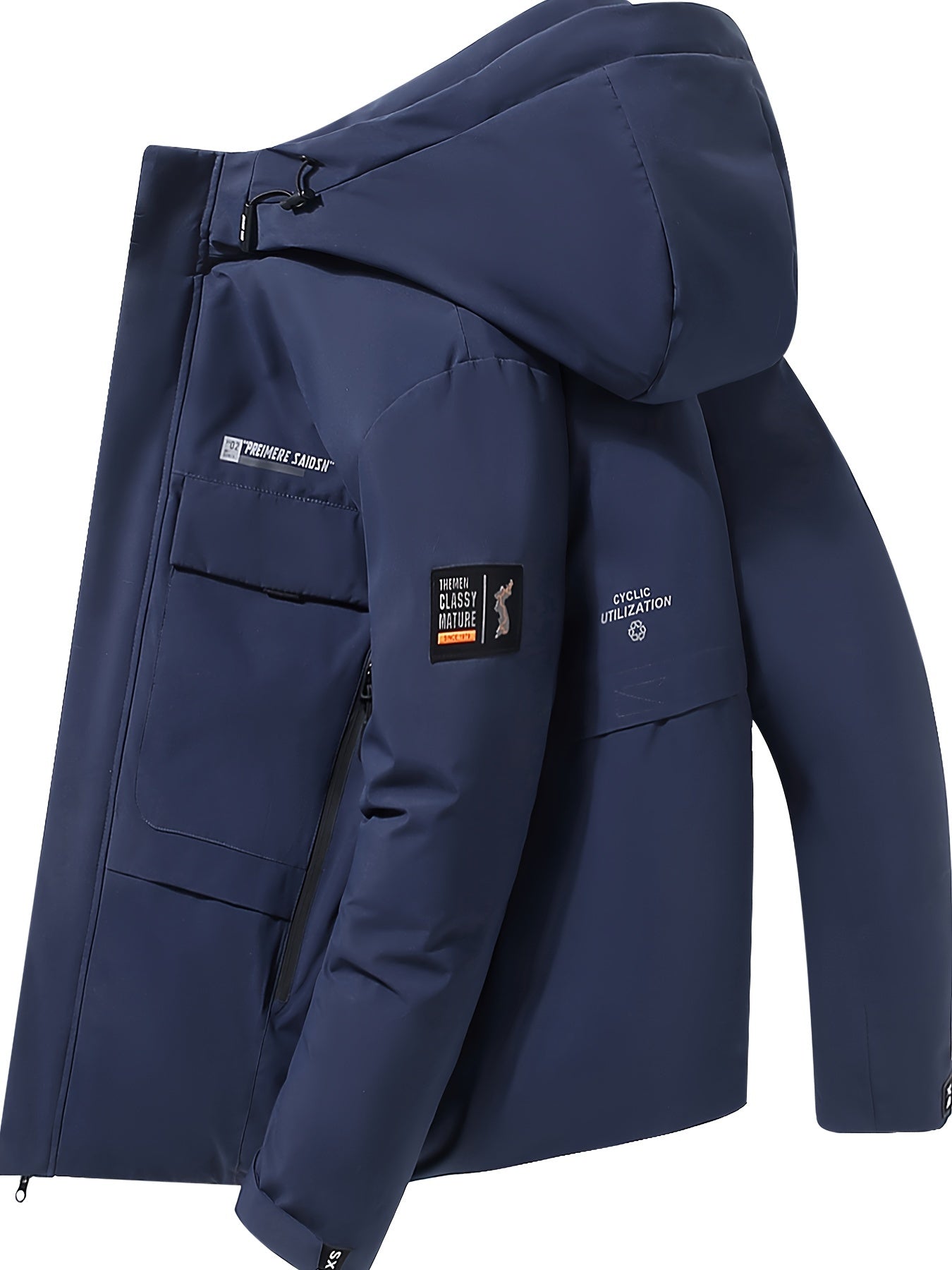 Men's Casual Warm Duck Down Coat Jacket For Fall Winter
