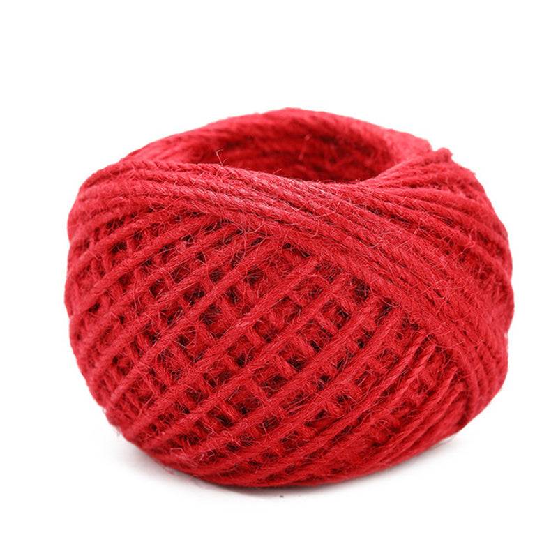 82ft Natural Jute String for Crafts DIY Picture Display Festive Twine
