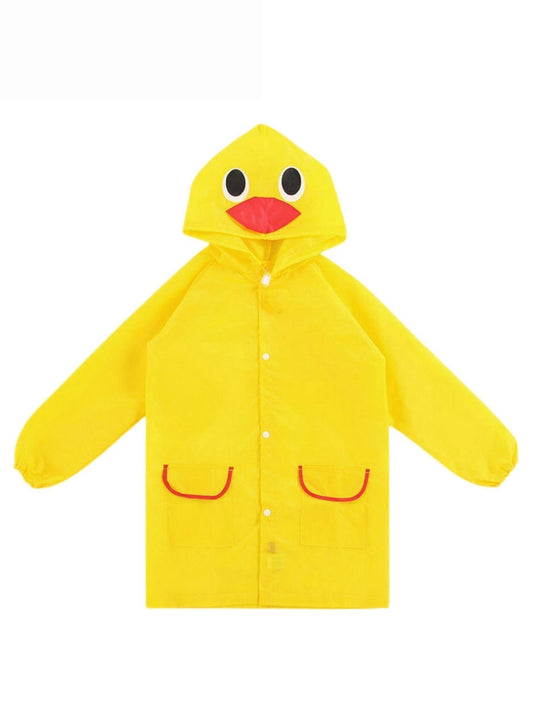 Kids Cartoon Animal Raincoat Waterproof 90-130cm