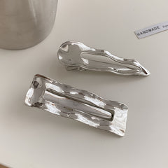 Golden Non Slip Metal Hair Pin Sectioning Clip Hair Barrettes