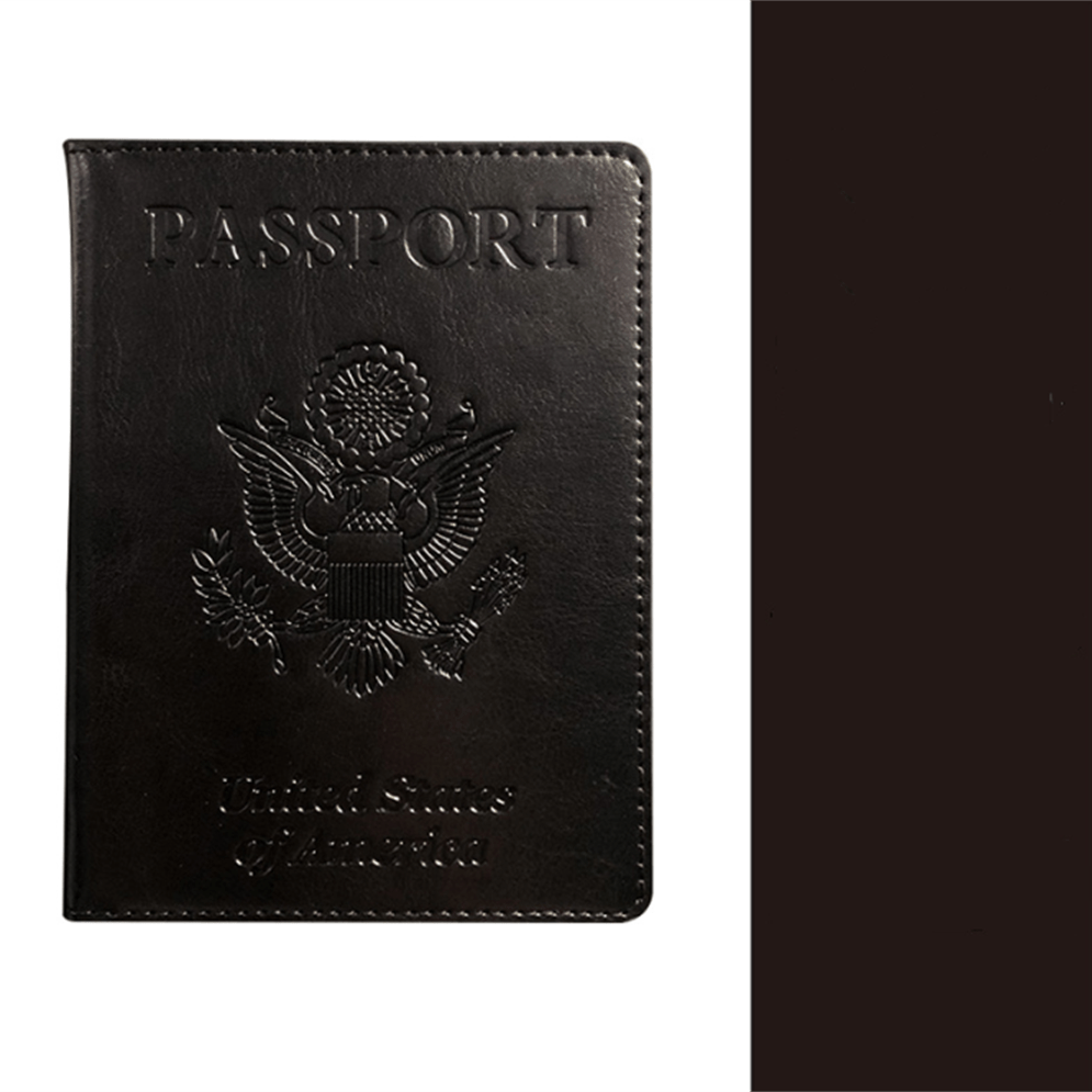 American Passport Cover PU Leather Holder