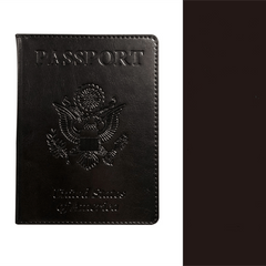 American Passport Cover PU Leather Holder