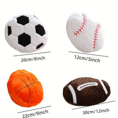 Soccer Throw Pillow Soft Stuffed Sports Ball