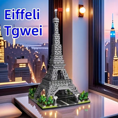 2900pcs Eiffel Tower Building Blocks Set - Holiday & Birthday Gift