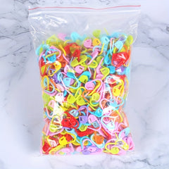 200pcs Colorful Knitting Stitch Counter Locking Stitch Markers for DIY Craft