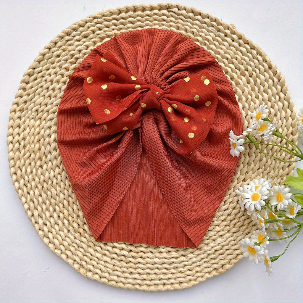 Baby Thin Headband Soft Bow Hat for Infants and Newborns