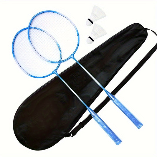 Portable Badminton Racquets Set for Students Couples & Outdoor Activities