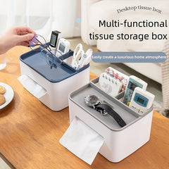 Nordic Style Tissue Box & Phone Holder