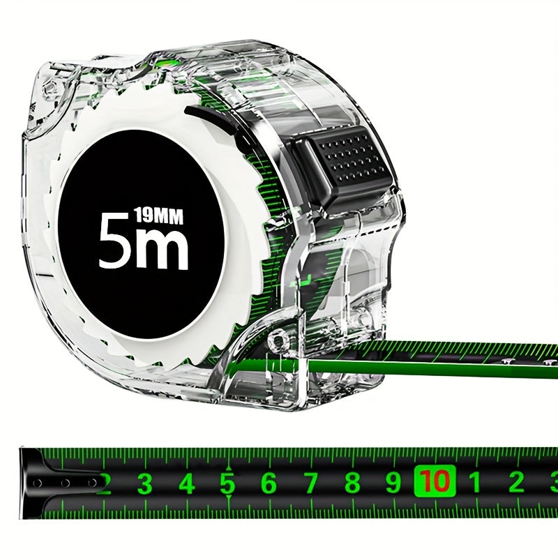 Fluorescent Steel Tape Measure Laser Inkjet Code Ruler