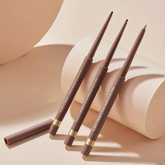 Smudge-Proof Brown Eyeliner Glue Pen Fine Tip