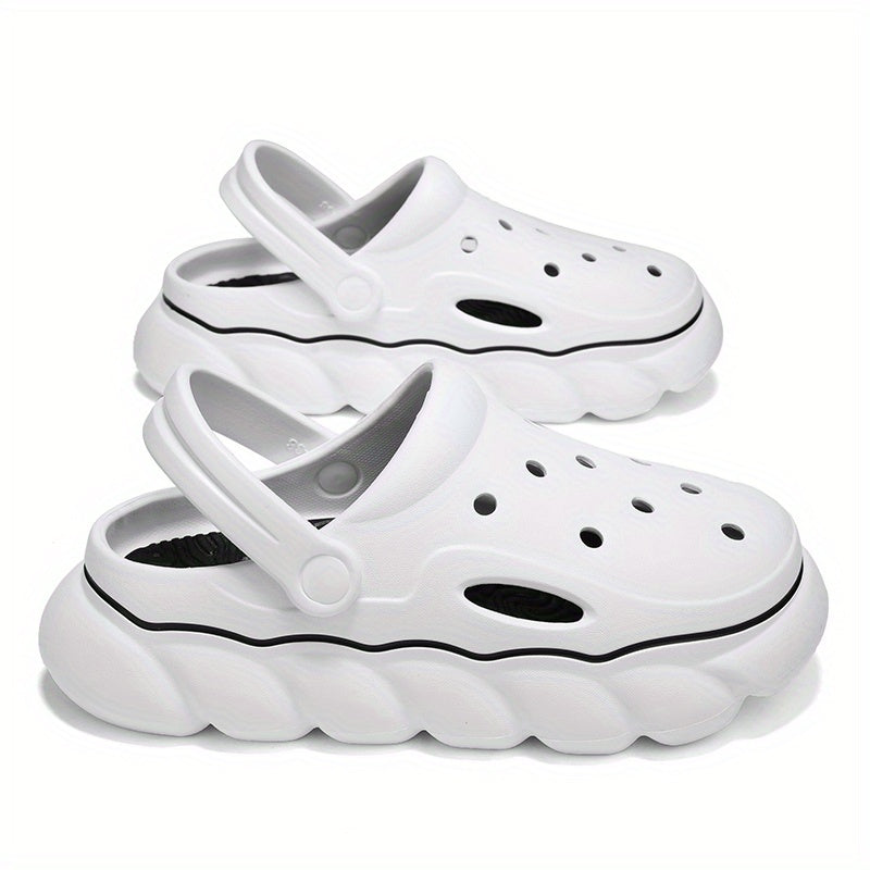 Women's Platform Hollow Out Clogs Lightweight Sandals