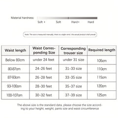 Men's PU Square Buckle Business Casual Belt Autumn Winter Belt