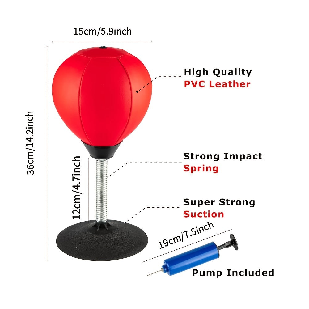 Desktop Punching Bag With Suction Base for Boxing Training