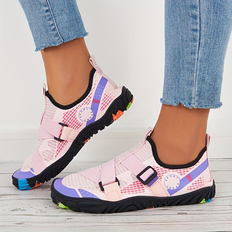 Women's Buckle Water Shoes Quick Drying Sporty Beach Shoes
