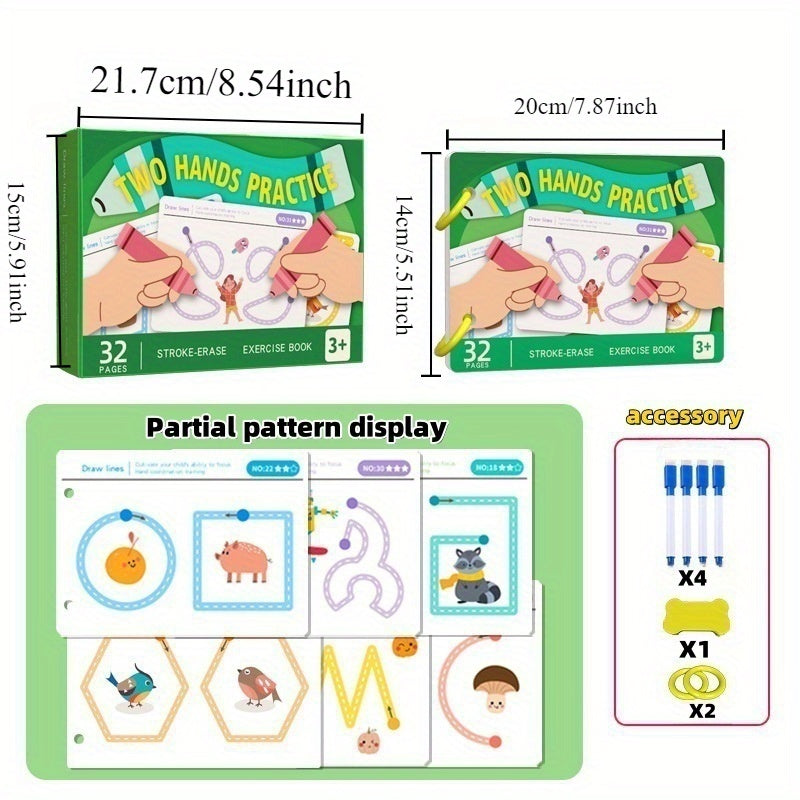 Children's Pen Control Training Set with Pen and Eraser