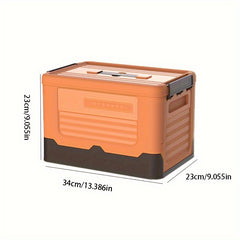 Plastic Folding Storage Box Car Trunk Toy Sorting Box