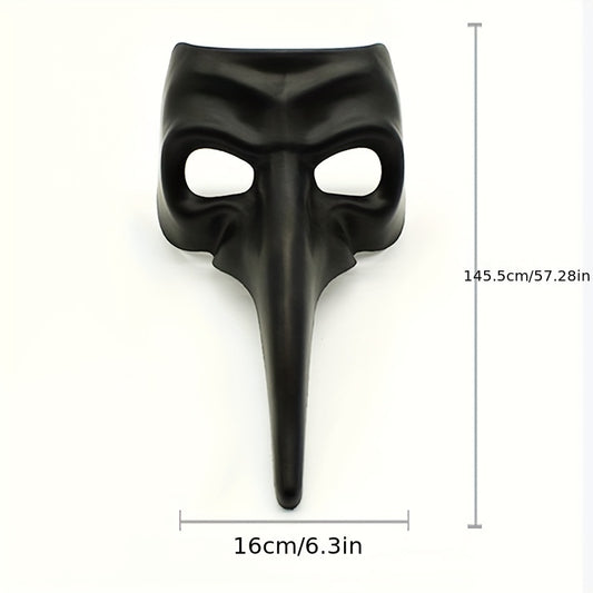 Long Beak Plague Doctor Mask for Halloween Cosplay Props