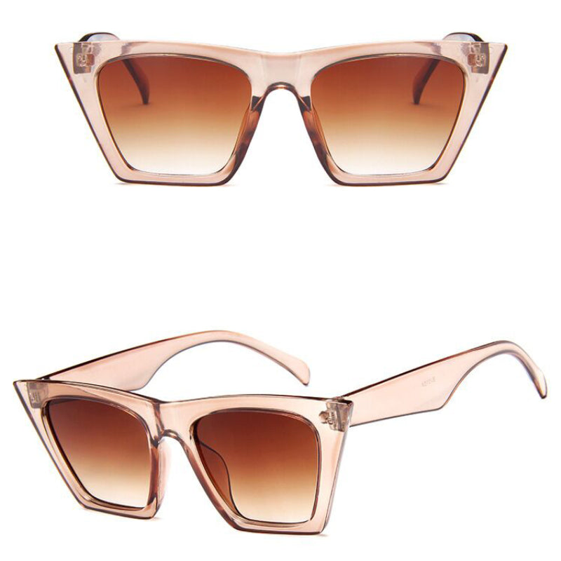 Square Sunglasses Women Cat Eye Sun Glasses Vintage UV400