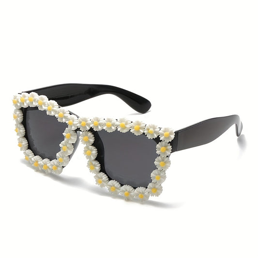 Daisy Flower Sunglasses Gradient UV400