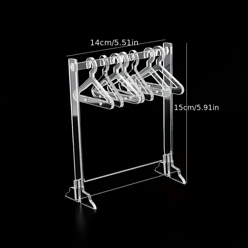 Earrings Stand Organizer Acrylic Hanger Shape Jewelry Display Holder