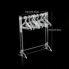 Earrings Stand Organizer Acrylic Hanger Shape Jewelry Display Holder