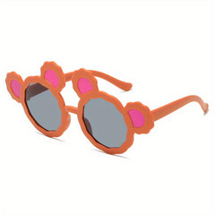Cartoon Bear Frame Sunglasses UV Protection