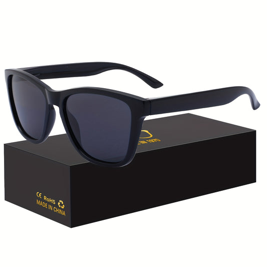 Men's Polarized Vintage Square Sunglasses UV400