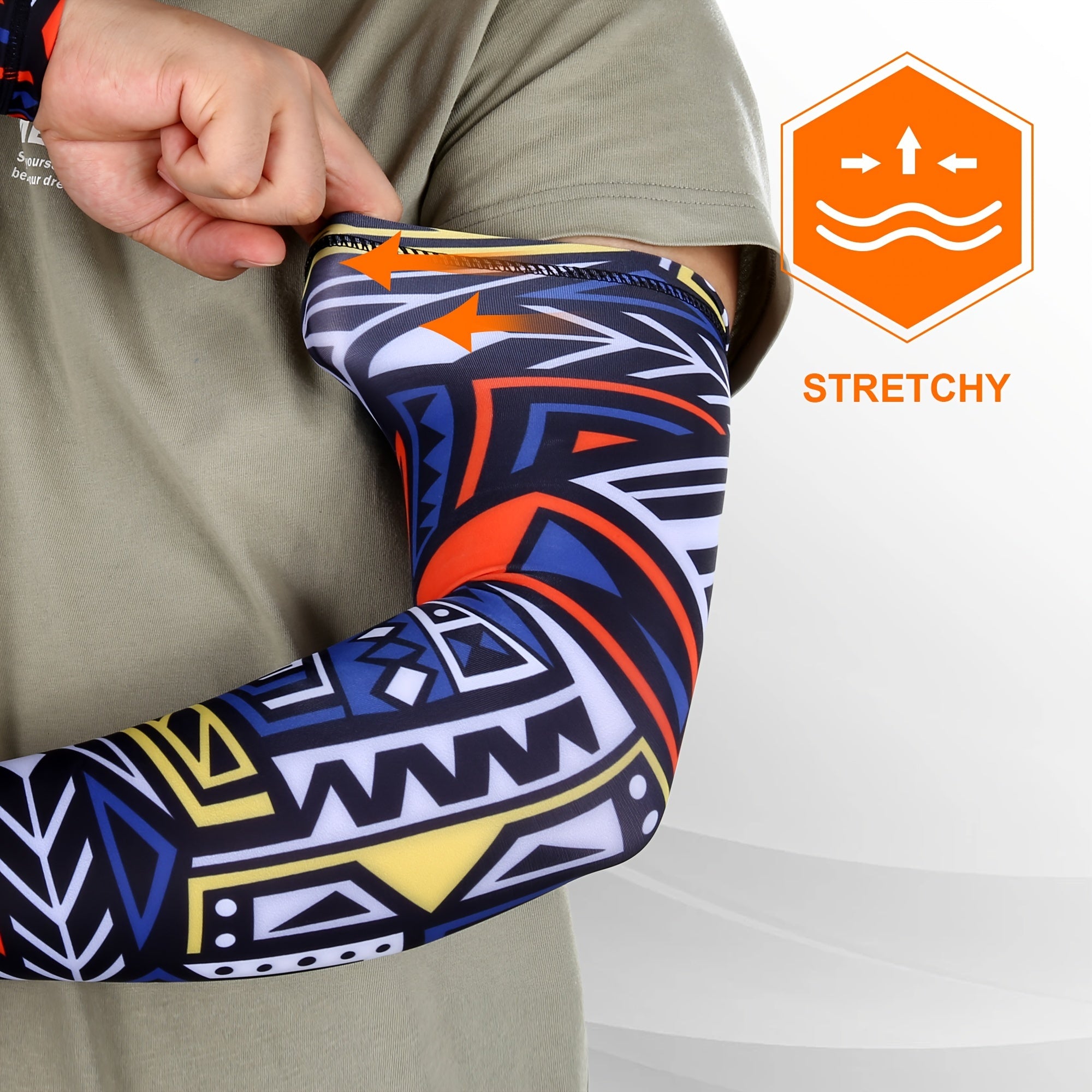 Ice Fitness Arm Sleeves UV Protection Arm Cover