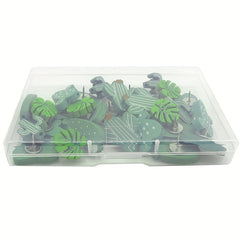 30pcs Cactus Thumbtacks for Scrapbooking Crafts Photos Office