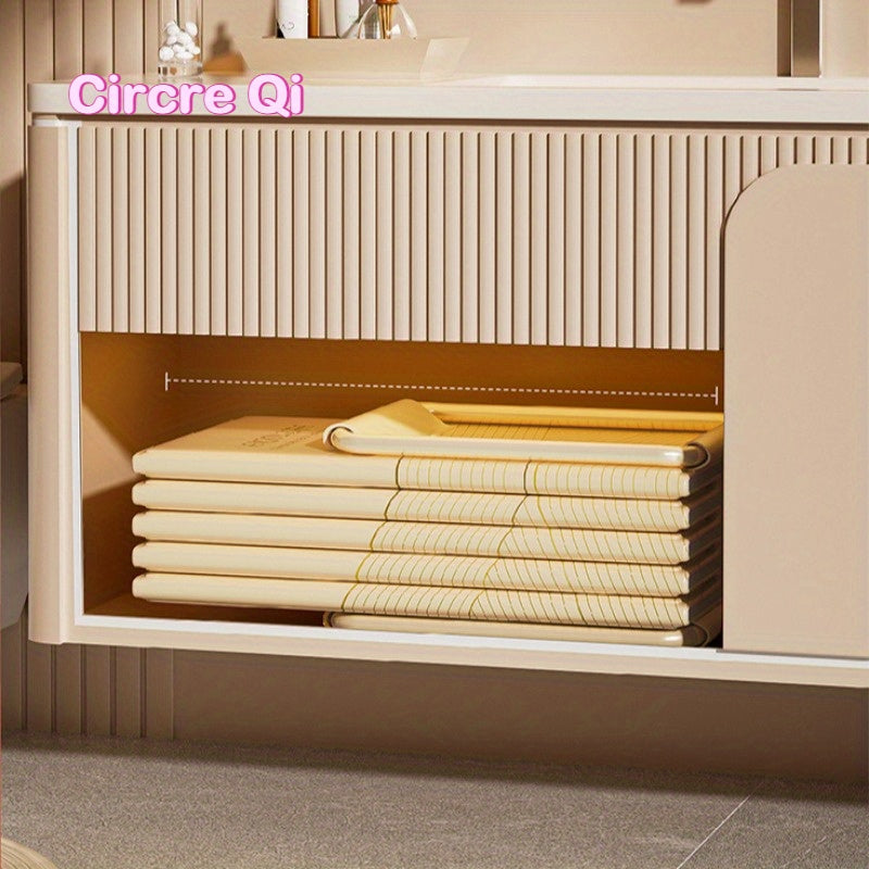 59 Inch Golden Foldable Bathtub for Adults No Installation