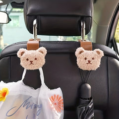 Cartoon Stroller Hook Bear Stroller Rear Hook Child Safety Seat Storage