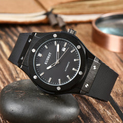 Teenager Watch Automatic Mechanical Pointer Luminous Calendar Watch