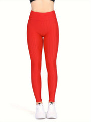 Honeycomb Butt Lifting Yoga Workout Pants High Stretch Leggings