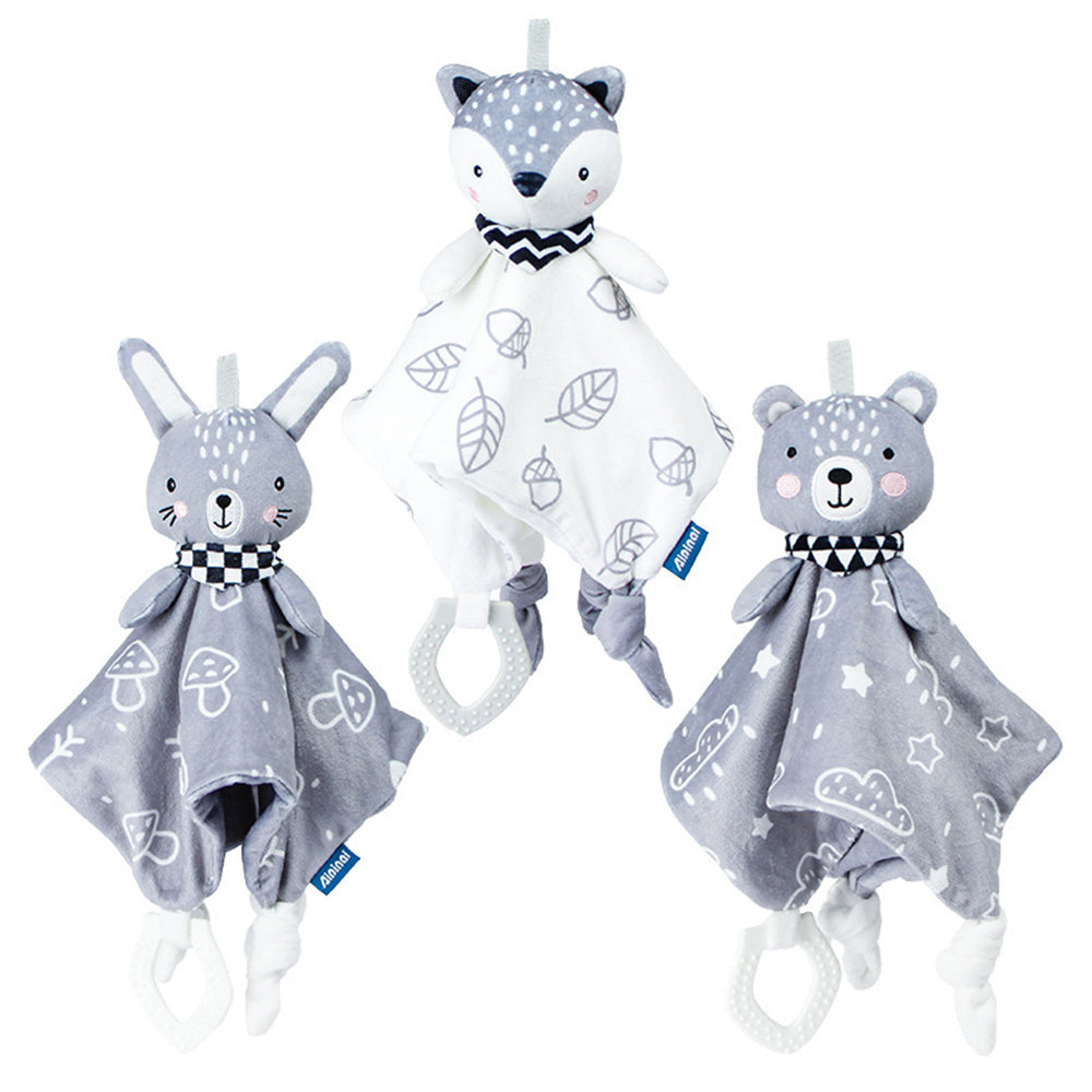 Soft Plush Animal Towel for Kids Mixed Colors Polyester