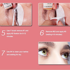 Professional Lash Lift Kit with Eye Shields Pads - Semi Permanent Makeup Tool