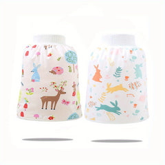 2pcs Waterproof Cloth Diaper Skirt Baby Training Pants 0-4 Years