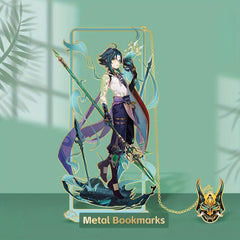 Anime Character Metal Bookmarks - Great Gift for Reading