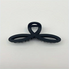 Frosted Clover Hair Claw Clip Strong Hold Grip Hair Jaw Clip