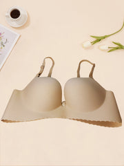 Comfortable Wireless T-shirt Bra Solid Glossy Women's Lingerie