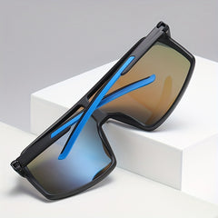 Men's Polarized Sunglasses Sports Goggles UV Protection with Zipper Case