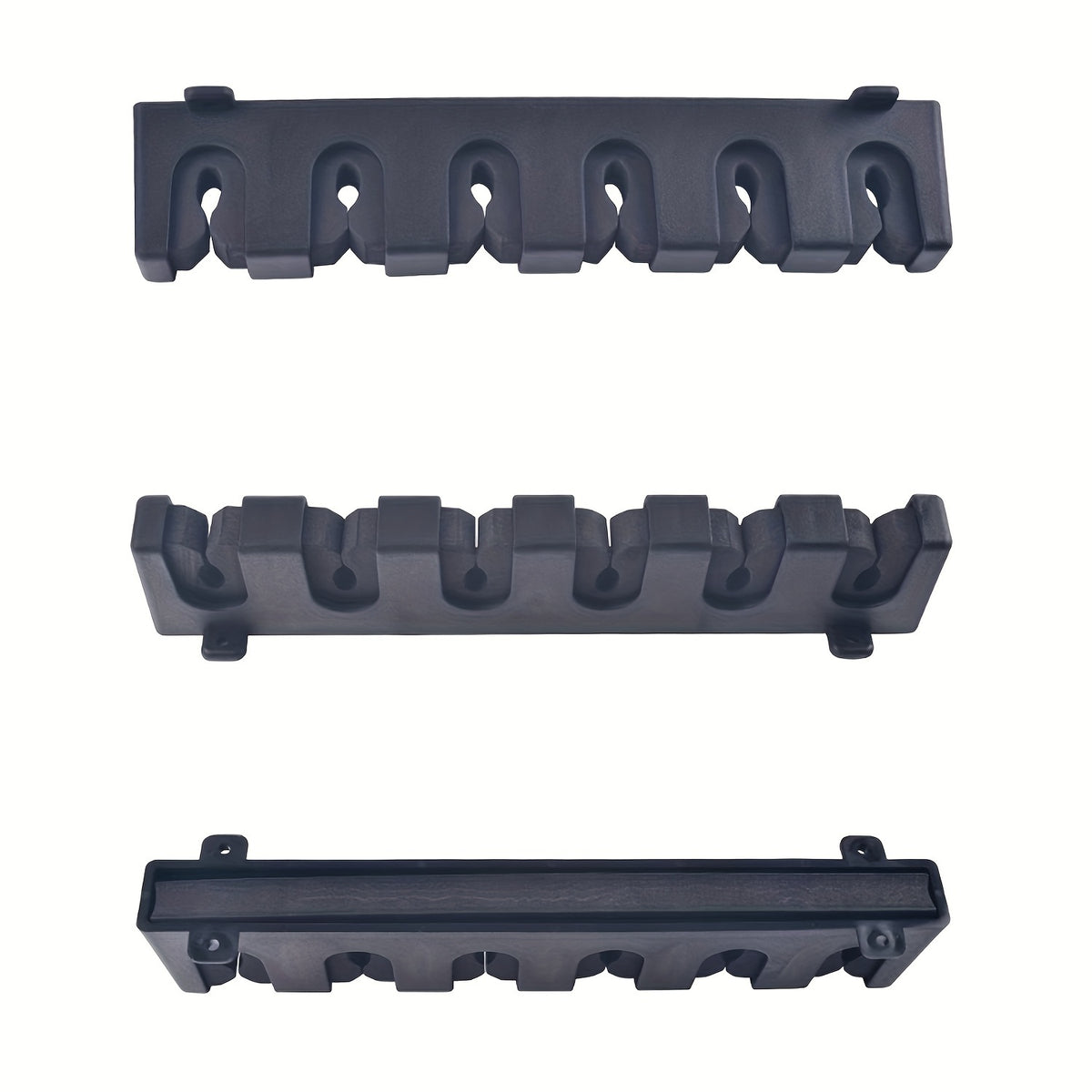 Wall Mounted 6 Rod Storage Rack Fishing Pole Display Holder