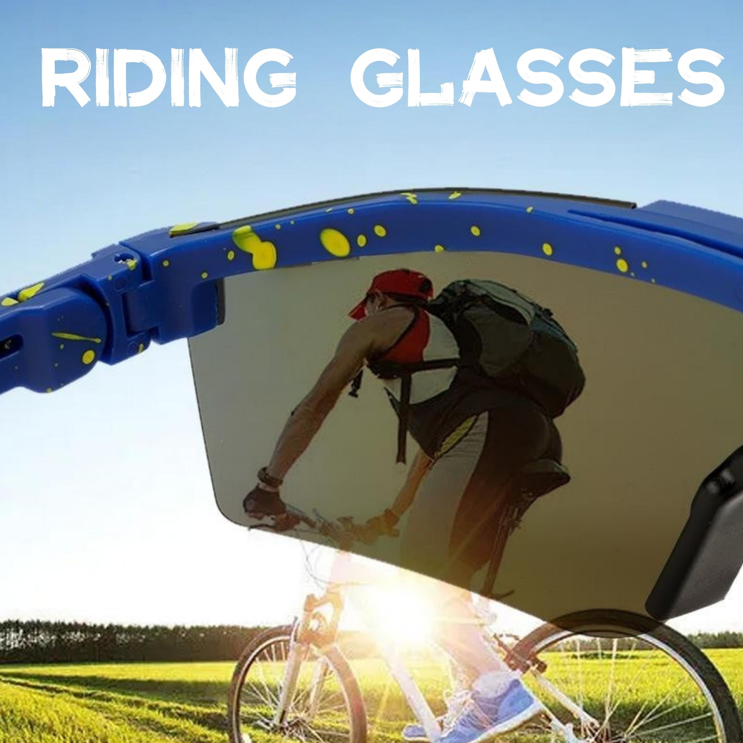 Unisex Outdoor Sports Sunglasses Climbing Cycling Glasses
