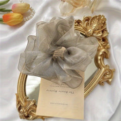 Large Boutique Hair Tie Scrunchie Hair Accessory For Women Girls
