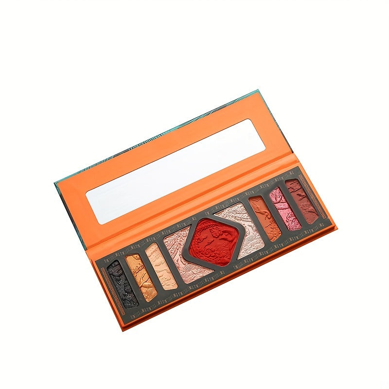 Colorful High Gloss Eyeshadow Palette - Pearly Shades